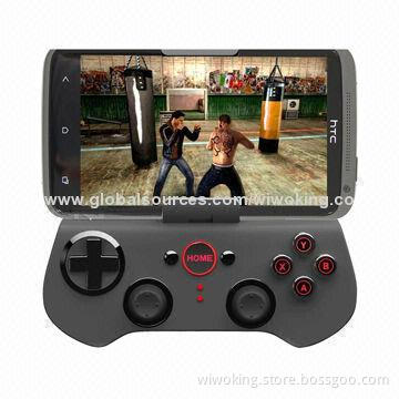 Bluetooth Joy-pads, Wireless Game Controller with Holder and Supports Different Android/iOS/PC